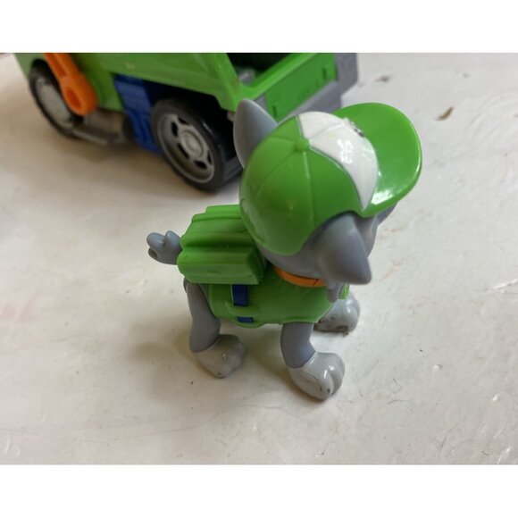 Odd Lot PAW Patrol ROCKY And Recycling Truck EVEREST Snow Mobile Vehicle - Picture 12 of 16